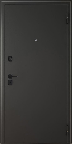 Входная дверь Элегант 7,5 Черный шелк ФЛ-6 Spar grey AGAT