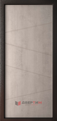 Входная дверь Элегант ФЛ-6 бетон серый AGAT