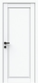 Межкомнатная дверь V-11 ПГ Белый бархат Quest doors