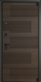 Входная дверь Пандора ФЛЗ-панорама Сандал белый AGAT