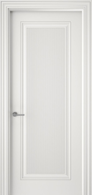 Межкомнатная дверь Piano-4 Эмаль белая Interne Doors