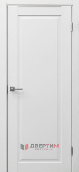 Межкомнатная дверь V-11 ПГ Белый бархат Quest doors