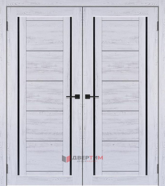 Межкомнатная дверь М-17 Граф белый распашная двухстворчатая V. Doors